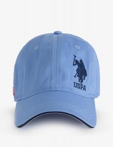 Бейсболка U.S. Polo Assn. Womens Twill Big Side Logo, синий