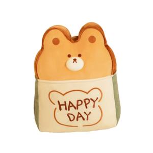 Мягкая и очаровательная плюшевая игрушка Fun Toast Bear высотой 23см/50см Tak Bebe