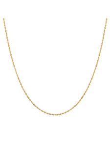 Glanzstücke München Серебряное колье в оправе из желтого золота