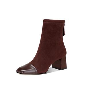 Ботильоны женские 5,5 см JESSICA SOPHIA, Black (Fleece-Lined)