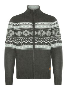 Вязаный кардиган BLEND  BHNova, серый