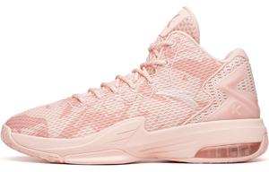 ANTA Кроссовки баскетбольные KT3 KT3 с амортизацией, износостойкие, мид-топ, мужские розовые