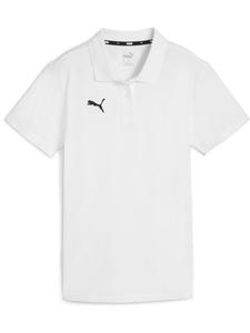 Puma Поло "TeamGoal CasuaLongsleeve Polo Wmn" белого цвета