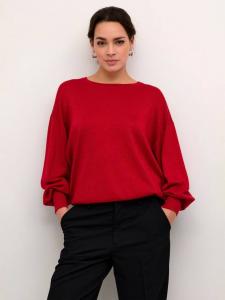 Топ Regina Sparkle Knit KAFFE, Haute Red