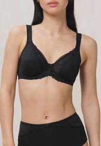 Современный кружевной бюстгальтер на косточках из хлопка и кружева для женщин Triumph, черный