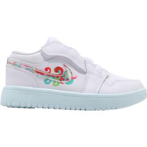 Кроссовки Air Jordan 1 Low ALT TD 'White Multi', белый