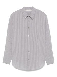 Полосатая рубашка Forme D'expression, серый