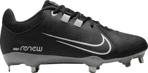 Бутсы Nike Wmns Hyperdiamond 4 Pro 'Black Dark Smoke Grey', черный