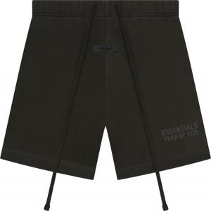 Спортивные шорты Fear of God Essentials Sweatshort Off Black, черный