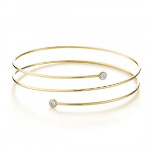 Браслет Tiffany & Co. Elsa Peretti Diamond Hoop, золото