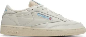 Кроссовки club c 85 vintage 'chalk essential blue' Reebok, белый