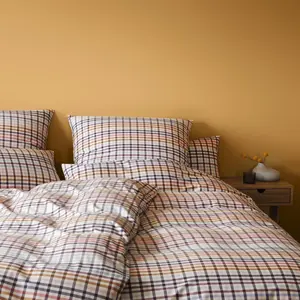 Элегантный мягкий фланелевый комплект постельного белья Aberdeen, цвет Rouge, размер 155x220+80x80 Elegante