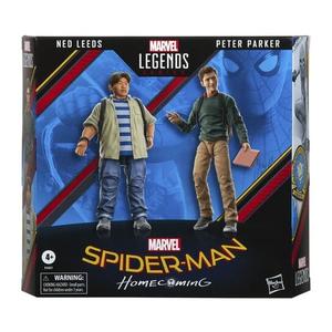 Коллекционная фигурка Hasbro, Человек-Паук, Возвращение домой Marvel Legends - Нед Лидс и Питер Паркер, 15 см, F3457