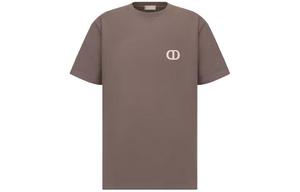 Футболка мужская коричневая Dior, коричневый
