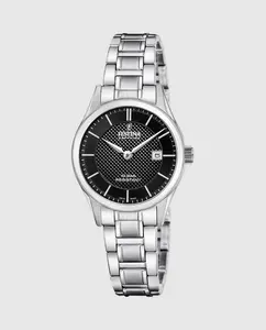 Женские часы F20068/6 Swiss Made Steel Classic серебристо-стальной корпус Festina, серебряный