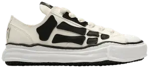 Кроссовки Maison Mihara Yasuhiro Amiri x Maison Mihara Yasuhiro Peterson OG Sole Canvas Low 'White', белый