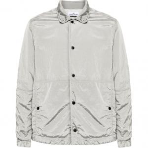 STONE ISLAND Куртка с вышитым логотипом, Gray