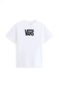 Эластичная футболка с логотипом Vans, White