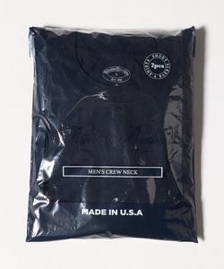 Набор из двух футболок с круглым вырезом Brooks Brothers, произведено в США United Arrows, цвет Navy