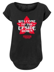 Рубашка F4NT4STIC Stranger Things Upside Down Dreams Netflix TV Series, черный