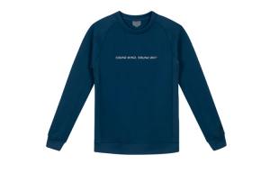 Толстовка мужская тёмно-синяя Asics