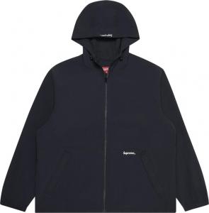 Куртка Supreme Reflective Zip Hooded Jacket 'Black', черный