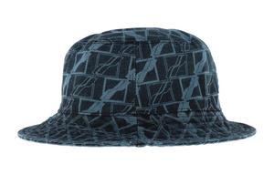 WE11DONE Унисекс синяя ведро-шляпа, Blue