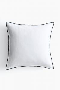 Наволочка H&M Cushion Cover Containing, 60X60 см, белый