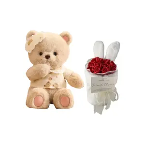 Плюшевая кукла good night, bear warrior высота 45см XTHOT