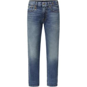 Укороченные прямые джинсы R13, синий