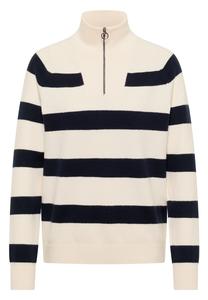 CECIL Свитер в цвете Navy, Off White