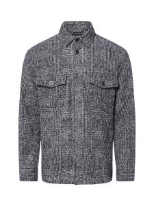 Рубашка на пуговицах классического кроя MAERZ Muenchen, темно-синий