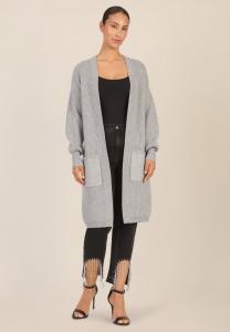 Кардиган Apart LANGE, Graumeliert/Mottled Grey