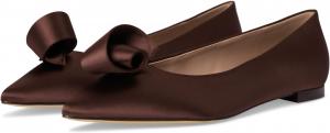 Балетки Cole Haan Women's Florette Skimmers, Dark Chocolate Satin