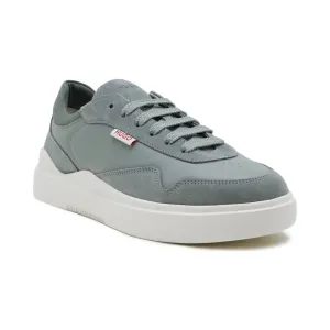 Кожаные кроссовки Blake Hugo, серый