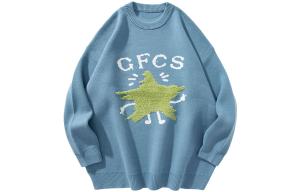 Джемпер унисекс GOLFCROSS, синий