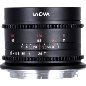 Кинообъектив Venus Optics Laowa 9 мм T2.9 Zero-D (крепление RF, футы/метры, черный)
