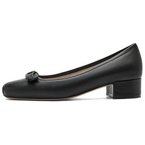 NINE WEST Женские туфли на массивном каблуке 3,5 см черные, цвет Black