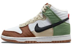 Nike Dunk High Next Nature Toasty Summit белые (женские)