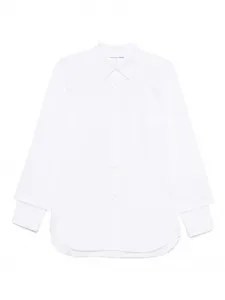 Рубашка с двойными манжетами Comme Des Garçons Shirt, белый