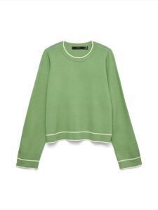 Свитер VERO MODA VMGOLD, зеленый