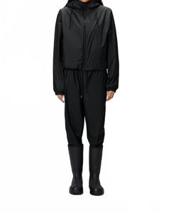 Укороченная утепленная куртка Lohja черного цвета унисекс Rains, черный