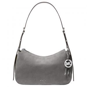 Сумка через плечо из коровьей кожи нолитта среднего размера женская серая MICHAEL KORS, Shopping Bag Set(Basic Set+Shopping Bag)