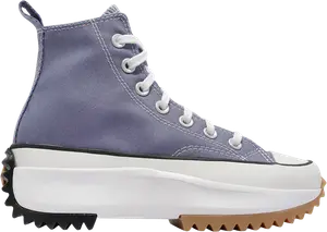 Кроссовки Converse Run Star Hike High Slate Lilac, фиолетовый