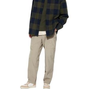 Повседневные брюки мужские бежевые Uniqlo, бежевый