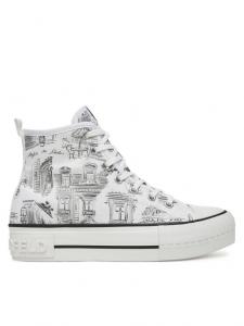 Тканевые кроссовки KL60455 Karl Lagerfeld, белый