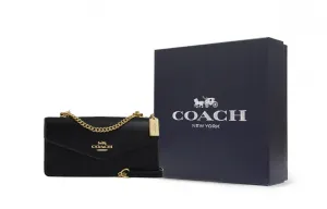 COACH Кожаный конверт Клэр