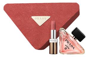 PRADA Непредсказуемый нестандартный коричневый лимитированный парфюмерный набор eau de parfum edp neroli vanilla 3,8g+50ml