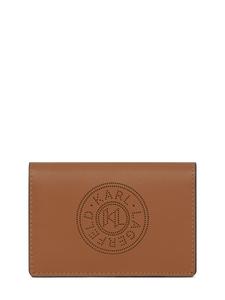 Karl Lagerfeld Чехол 'Circle' в цвете карамель