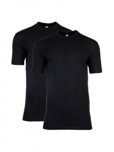 HOM Комплект из двух футболок черного цвета